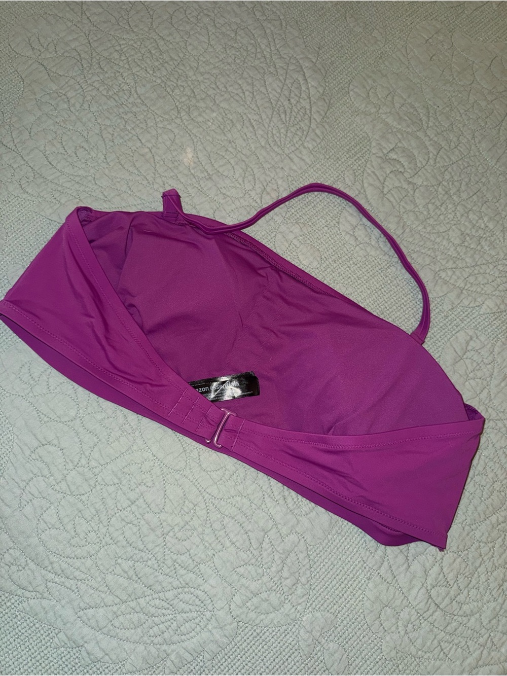 Amazon Essentials Lot of 3 Bandeau Bikini Tops - Picture 10 of 10